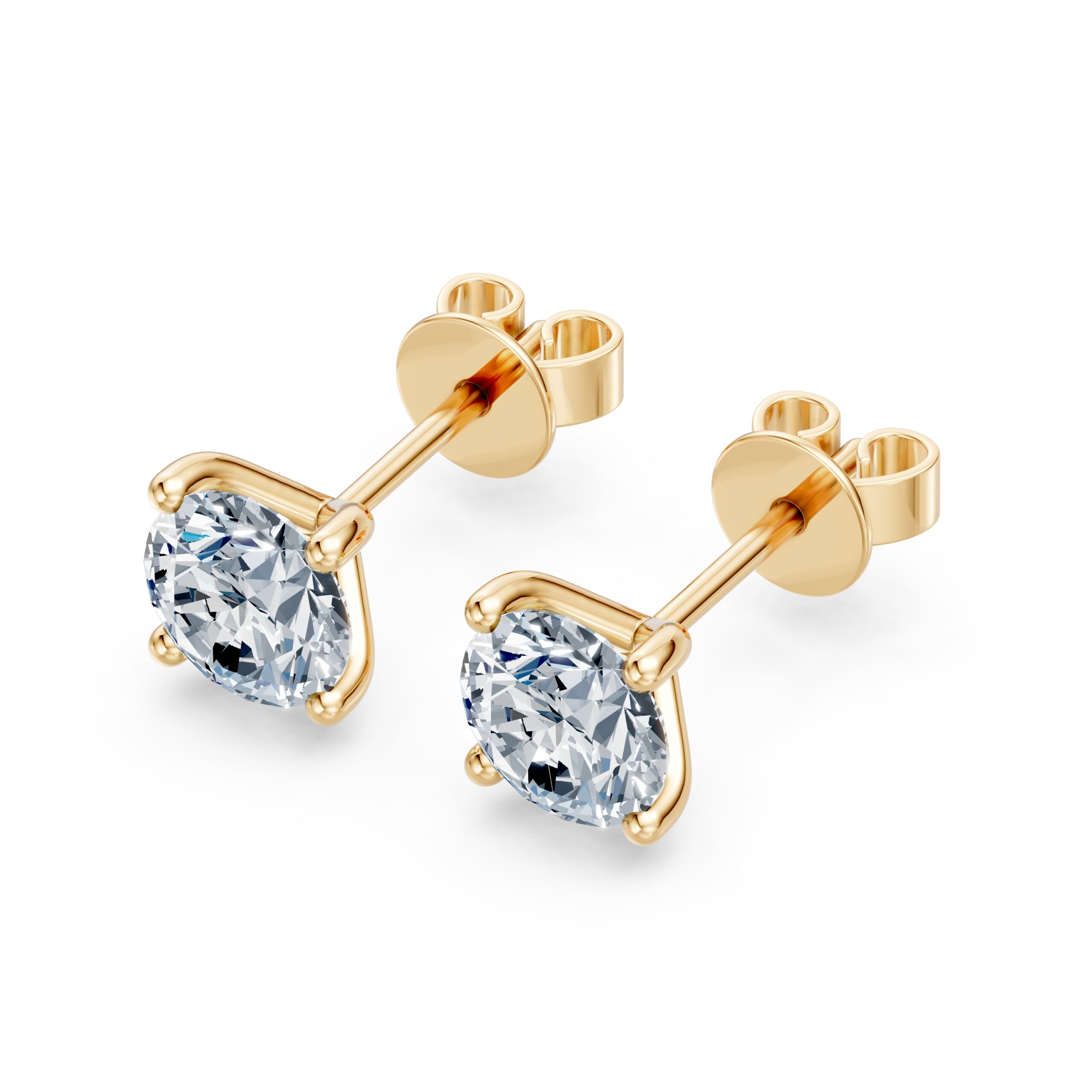 earring round 1 ct y3 earring round 1 ct y3