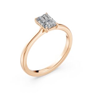 radiant solitaire ring r2
